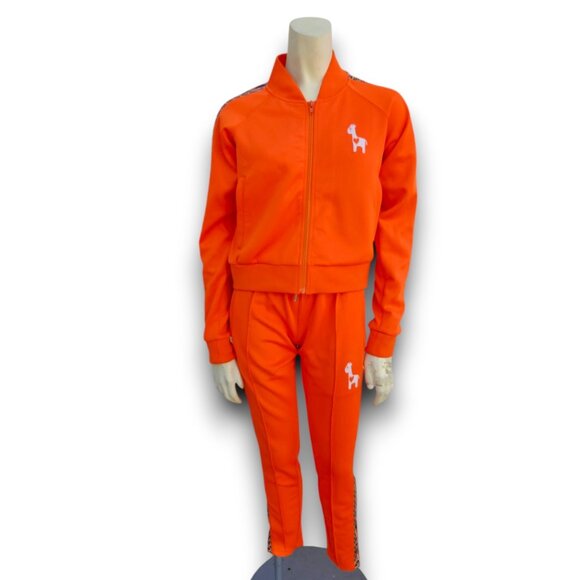 YEMA Classic Orange Tracksuit - Picture 2 of 12
